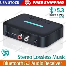 Bluetooth 5.3 Audio Receiver Adapter Wireless 3.5mm AUX RCA USB U-Disk Speaker picture