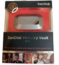 SanDisk Memory Vault 16GB Original Storage Life up to 100 Years w/ USB Cable picture