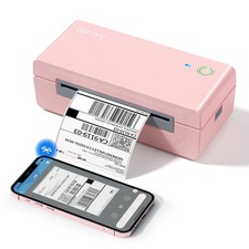 Bluetooth Thermal Shipping Label Printer - 4x6 Inkless Wireless Label Maker for picture