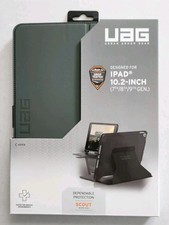 UAG iPad 10.2 Case 9th,  8th,  7th Genetation. Scout Folio Stand Black / Olive picture