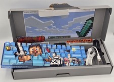 Minecraft Hi ground Keyboard, Gaming Keyboard - USED ONE TIME - Complete picture
