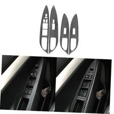 Real Carbon Fiber Trim for Infiniti G35 Window Lift Switch Panel - A picture