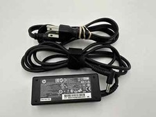 Genuine Original OEM HP 19.5V 2.31A 45W Charger Pavilion 17-f007ng Notebook BLUE picture