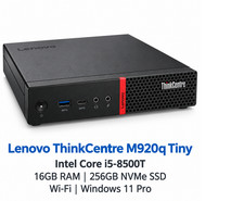 Lenovo Think Centre M920q Tiny i5-8500T 16GB 256GB NVMe WiFi W 11Pro picture