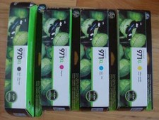 2021 GENUINE SET 4 HP 970XL 971XL INKS OFFICEJET X451dn X576dw CN625AM-CN628AM picture