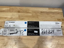 Lot of 2 NEW Genuine Canon GPR-61 Cyan Toner C5840 C5850, C5860 C5870 picture