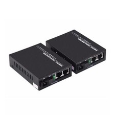 1 Pair 10/100/1000M Ethernet Fiber Optic Media Switch Converter 2RJ45 1SC picture