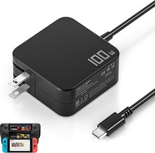 100W 65W USB-C Fast Charger for Steam Deck/OLED & ROG Ally X picture