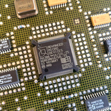 VINTAGE SIEMENS PCB with Super Rare AMD Am386SX/SXL-25 - 25MHz D3 40186R7 picture