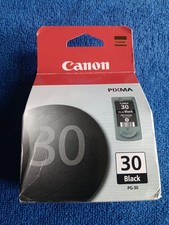 CANON PIXMA 30 Black Genuine OEM PG-30 Printer Ink Cartridge  picture