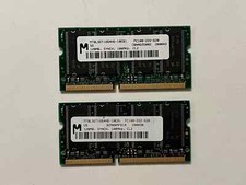 Micron 256MB 2X128MB Laptop RAM Memory PC100 MT8LSDT1664HG-10EB1 picture