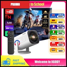 XGODY Gimbal 3 Pro Mini Projector 4K WiFi6 Android 300 ANSI Portable Home picture
