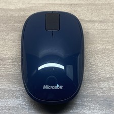 Microsoft Explorer Touch Mouse 1490 USB Wireless BlueTrack Vintage Working picture