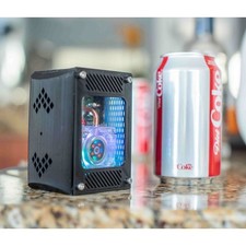 Raspberry Pi 4 low profile Ice tower case (PC style) 3d Printed picture