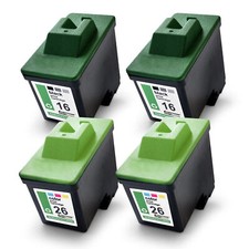 4x PRO Cartridge 2+2 for Lexmark X-1290 X-1190 Z-514 X-1180 X-1196 X-1270 Z-614 picture