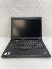 Retro Gaming Lenovo ThinkPad T61 Intel C2D 1.8GHz 1GB RAM 80GB HDD WinXP Pro picture