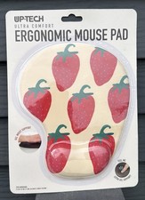 Strawberry 🍓 mouse pad Ergonomic Mousepad Gel Padding Padded New picture