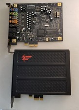 Pair of Creative Sound Blaster SB0880 X-Fi Titanium PCIe x1 Sound Card picture