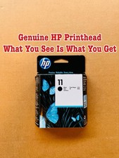 2023 Genuine HP #11 Black Printhead C4810A DESIGNJET 500 800 Print Head Sealed picture