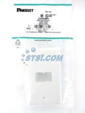 Panduit CFP2WH 2-Port Mini-Com Faceplate, Classic Series, White ~STSI picture