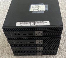 LOT of 4 Dell OptiPlex 7070 MFF Micro PC | D10U | i5 9600 3.10GHZ | Wi-Fi picture