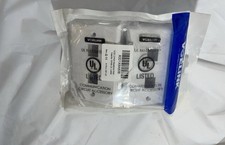 2-port Keystone Wall White No. E521887 Commutation Circuit Accesory (VCELINK) picture