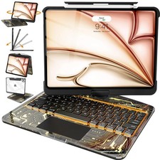 Transparent Keyboard Case for iPad 10th 10.9
