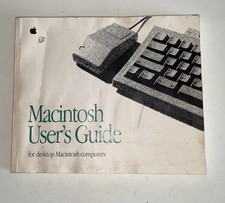 Macintosh User's Guide 030-2651-C Used 90’s Vintage Apple picture