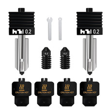 2PCS 0.2Mm Hotend for Bambu Lab X2D/P2S/H2S/H2D/H2D Laster/H2D AMS Combo/A1/A... picture