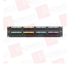 Leviton Voice Patch Panel 48 Port 2RU 8 25 Pair Connectors For Phone picture