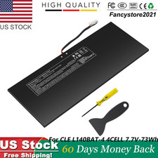 6-87-L140S-72B01 Li-ion Battery for Clevo L140BAT-4 VIA 14 7.7V 73Wh 9350mAh USA picture