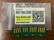 4 Toner Chip for Xerox Versant 80, 180, 280 Press Refill (1638 - 41) picture