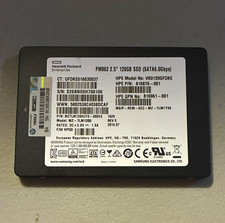Hewlett Packard Enterprise PM863 120GB 2.5in SATA III Internal SSD VK0120GFDKE picture