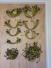 Lot of 6 pin to 8 (6+2) pin PCI-E Cables, Splitters and Extenders picture