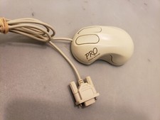 Vintage Rare iOne International Pro Ergo Serial 2 Button Ball Mouse LYNX-90M picture