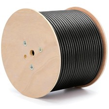 Outdoor Direct Burial Cat6 Ethernet Cable 1000ft UTP 550MHz CCA, 10Gbps, 23AWG picture