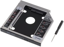 12.7mm Universal SATA 2nd SSD HDD Hard Drive Caddy for DVD-ROM CD Optical Bay picture