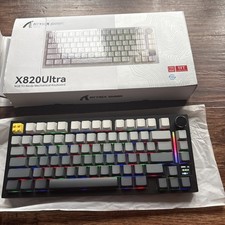Attack Shark X820Ultra Wireless Creamy Keyboard picture