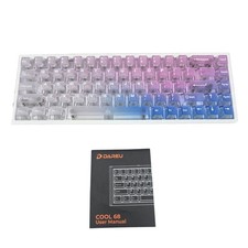 Dareu Cool 68 White Wired Gaming Keyboard Rapid Trigger Magnetic Switch Keyboard picture