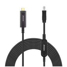 USB 3.2 Fiber Optic Cable 10Gbps 33ft 0 Latency EMI-Proof Data Transfer picture