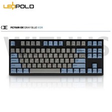 Leopold FC750R OE High-End Mechanical Keyboard GrayBlue/60g-Black/ENG,KOR * picture
