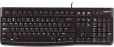 Logitech - K120 Full-size Wired Membrane Keyboard for PC - Black (920-002478) picture