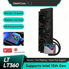 DeepCool LT720 360mm AIO CPU Liquid Cooler ARGB Mirror Cold Head For LGA1700 AM5 picture