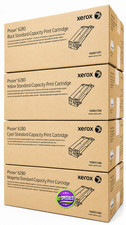 Xerox Phaser 6280 Toner Set 106R01388, 106R01389, 106R01390, 106R01391 Ship Fast picture