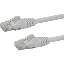 10' White Cat 6 UTP Patch picture