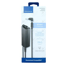 Insignia- Universal 65W Laptop Charger - Black (261534) - NS-PWL965 - NEW picture