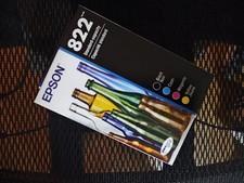 2028 Genuine Set Epson #822 Ink WorkForce WF-3820 3823 4820 4830 4833 4834 New picture
