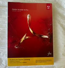 Adobe Acrobat XI Pro Academic License DVD Windows/Mac English 1 Device picture