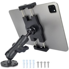 VAUBORTTI Tablet Mount for Truck Aluminum Arm iPad Car 0.422 kg, Black picture