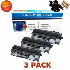 3 Pack CE505A 05A Toner Cartridge for HP LaserJet P2035 P2035n P2055dn Printer picture